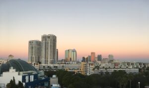 Sunrise in the Channel District
